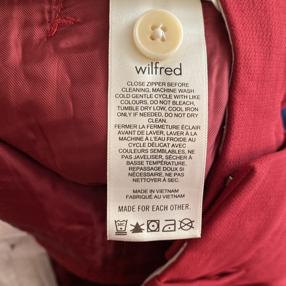 WILFRED The effortless pant Chic Red High-Waisted Trousers - Picture 7 of 9